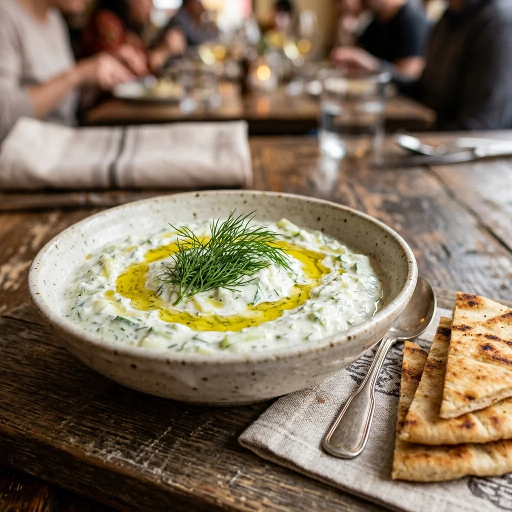 Tzatziki - nutrition facts and calorie information