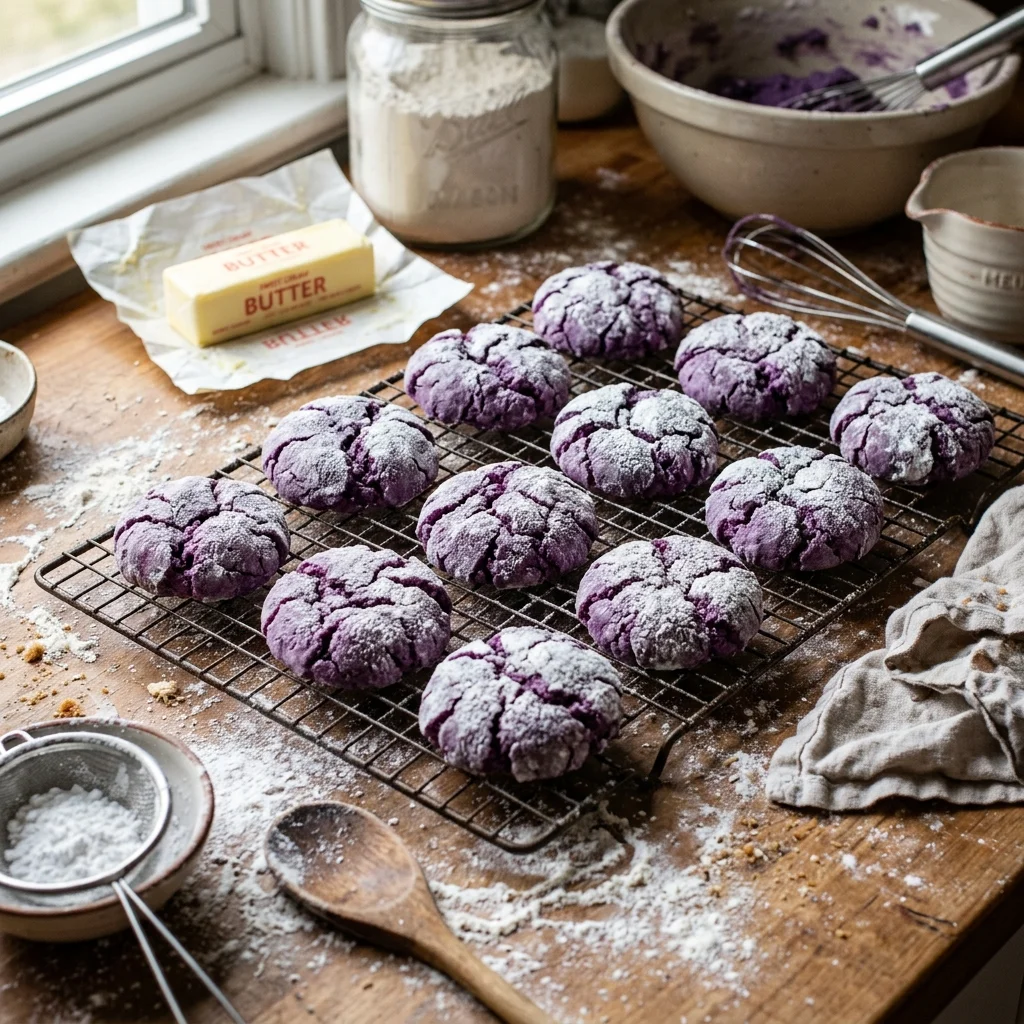 Ube Cookies - nutrition facts and calorie information