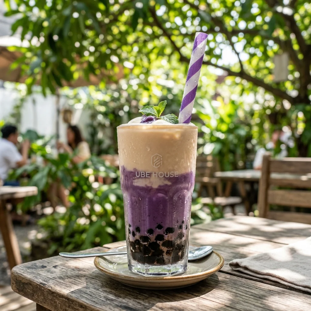 Ube Milk Tea - nutrition facts and calorie information