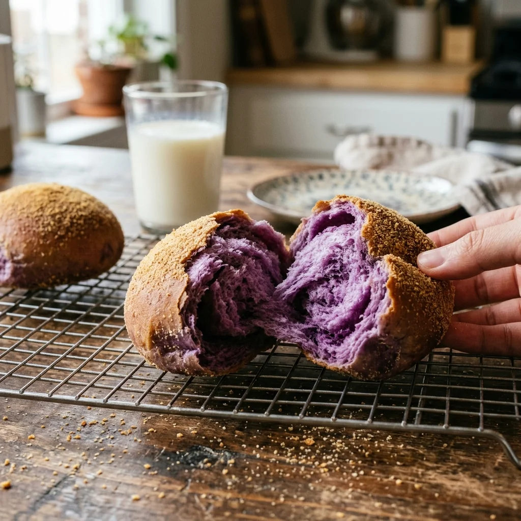 Ube Pandesal - nutrition facts and calorie information