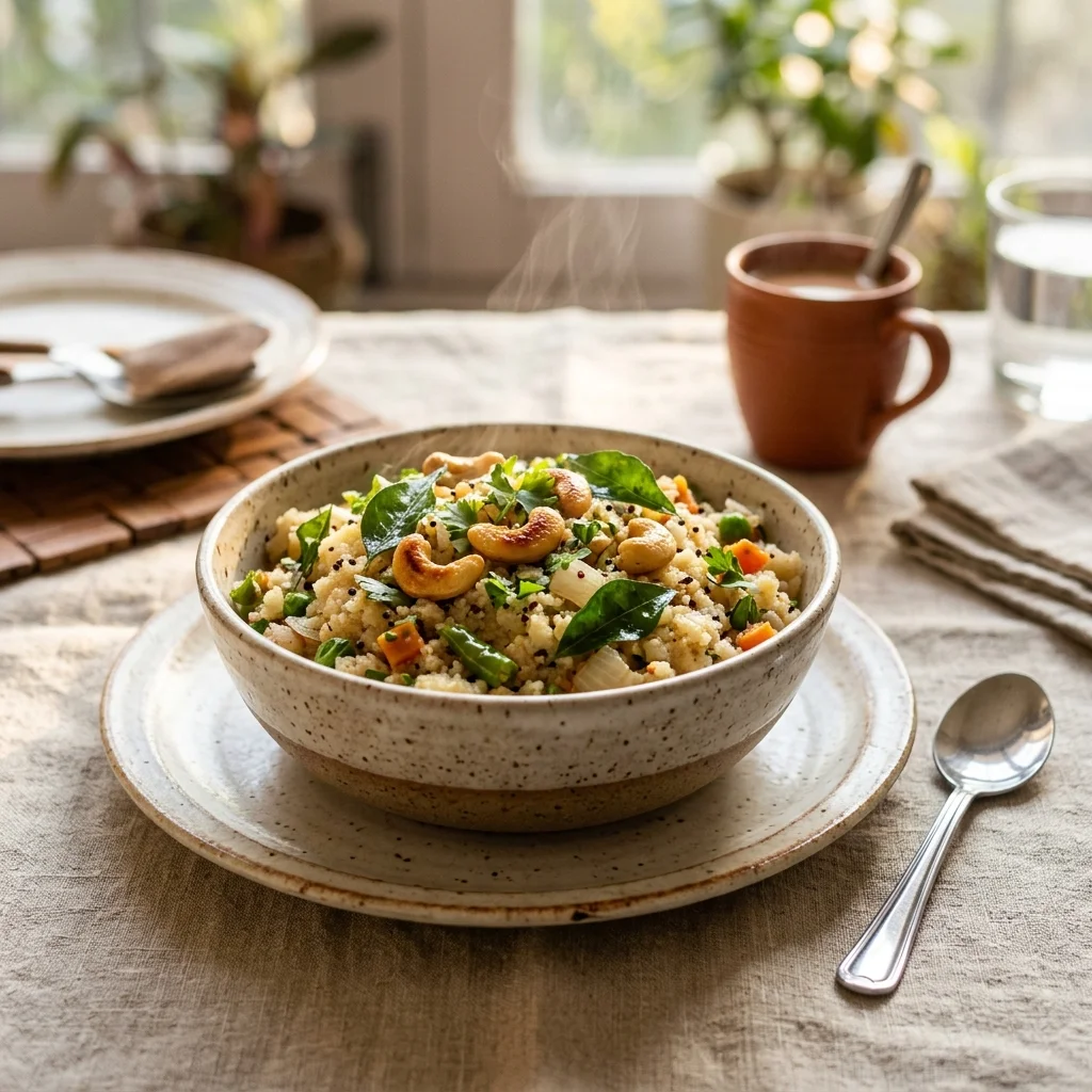 Upma - nutrition facts and calorie information