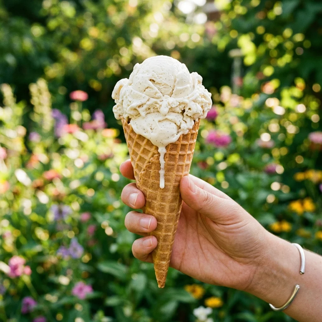 Vanilla Ice Cream Cone - nutrition facts and calorie information