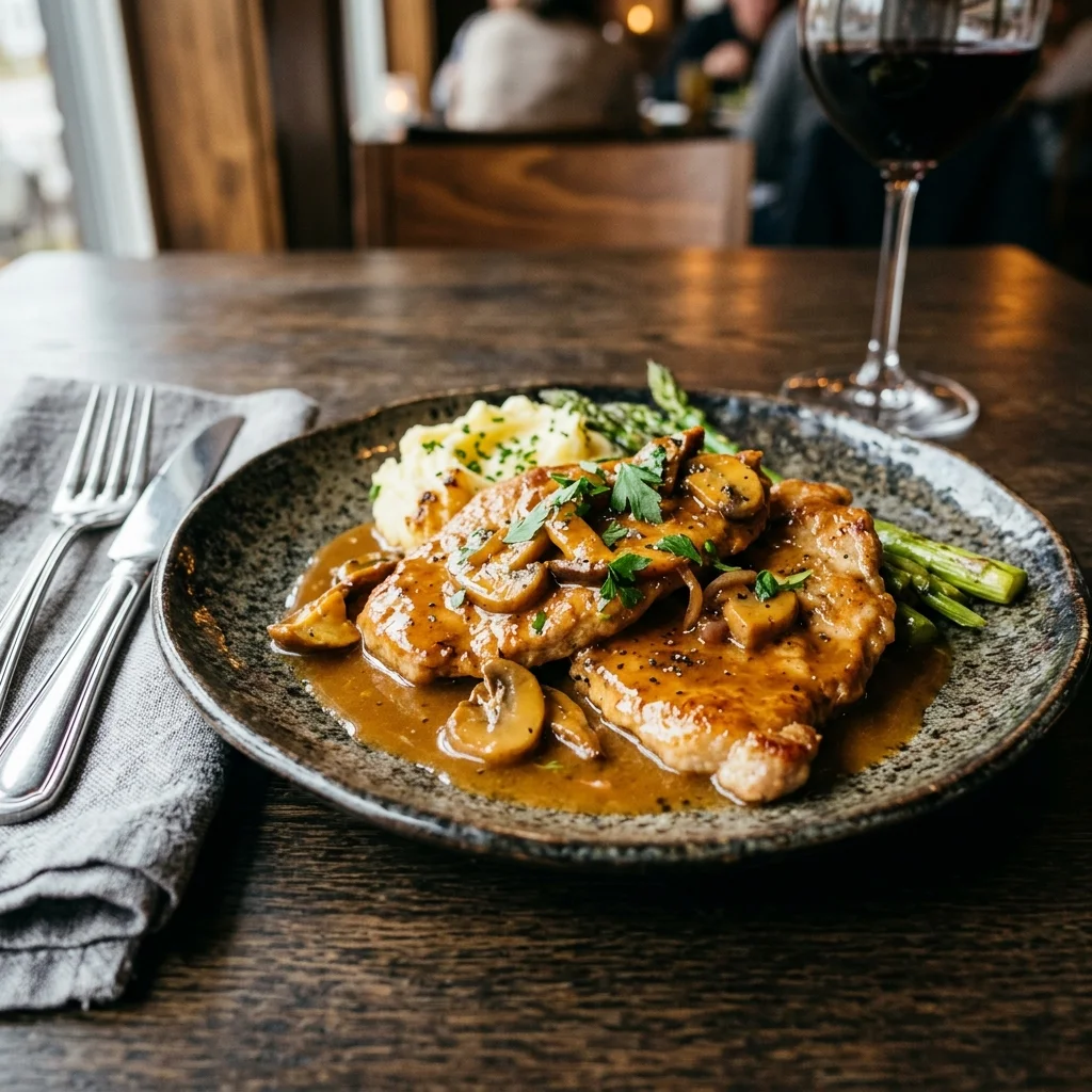 Veal Marsala - nutrition facts and calorie information