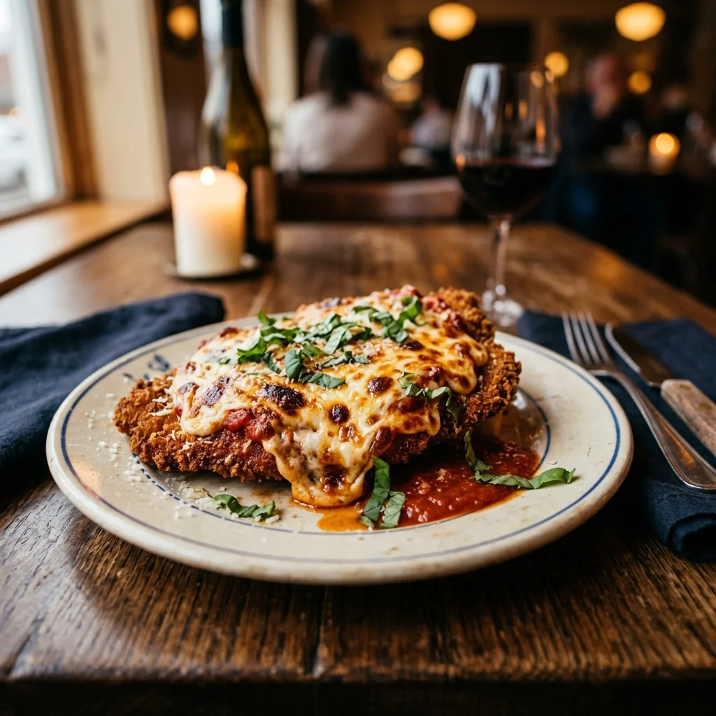 Veal Parmigiana - nutrition facts and calorie information
