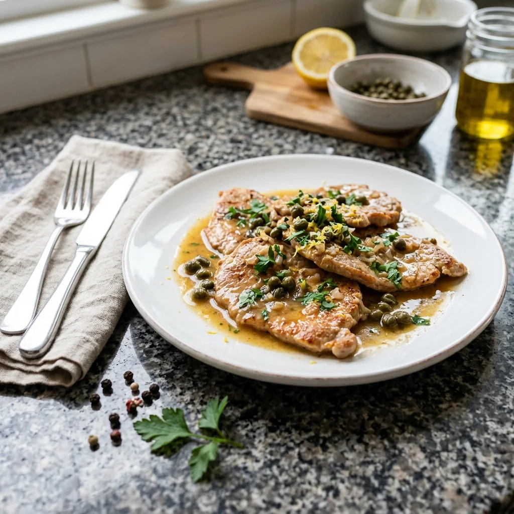 Veal Scallopini - nutrition facts and calorie information
