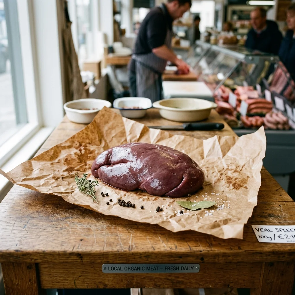 Veal Spleen - nutrition facts and calorie information