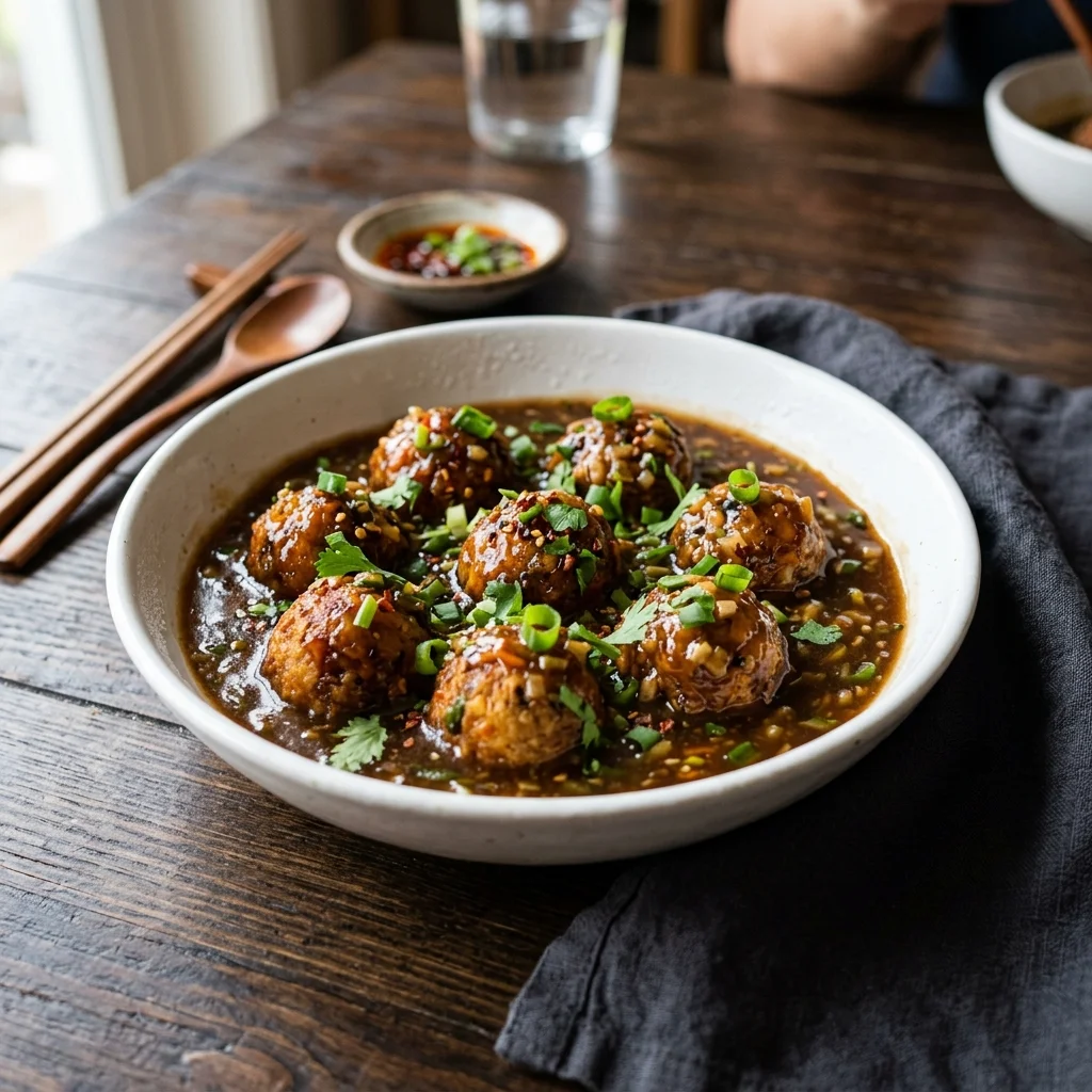 Veg Manchurian - nutrition facts and calorie information