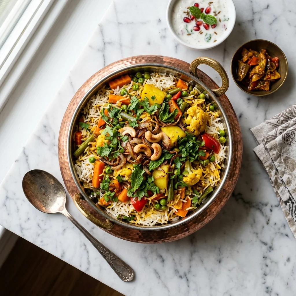 Vegetable Biryani - nutrition facts and calorie information