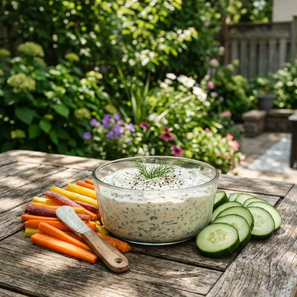 Vegetable Dip - nutrition facts and calorie information