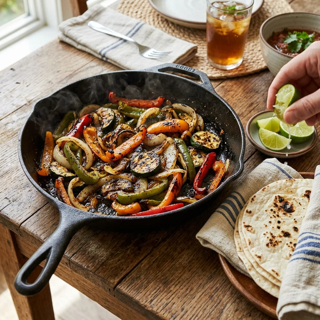 Vegetable Fajita - nutrition facts and calorie information