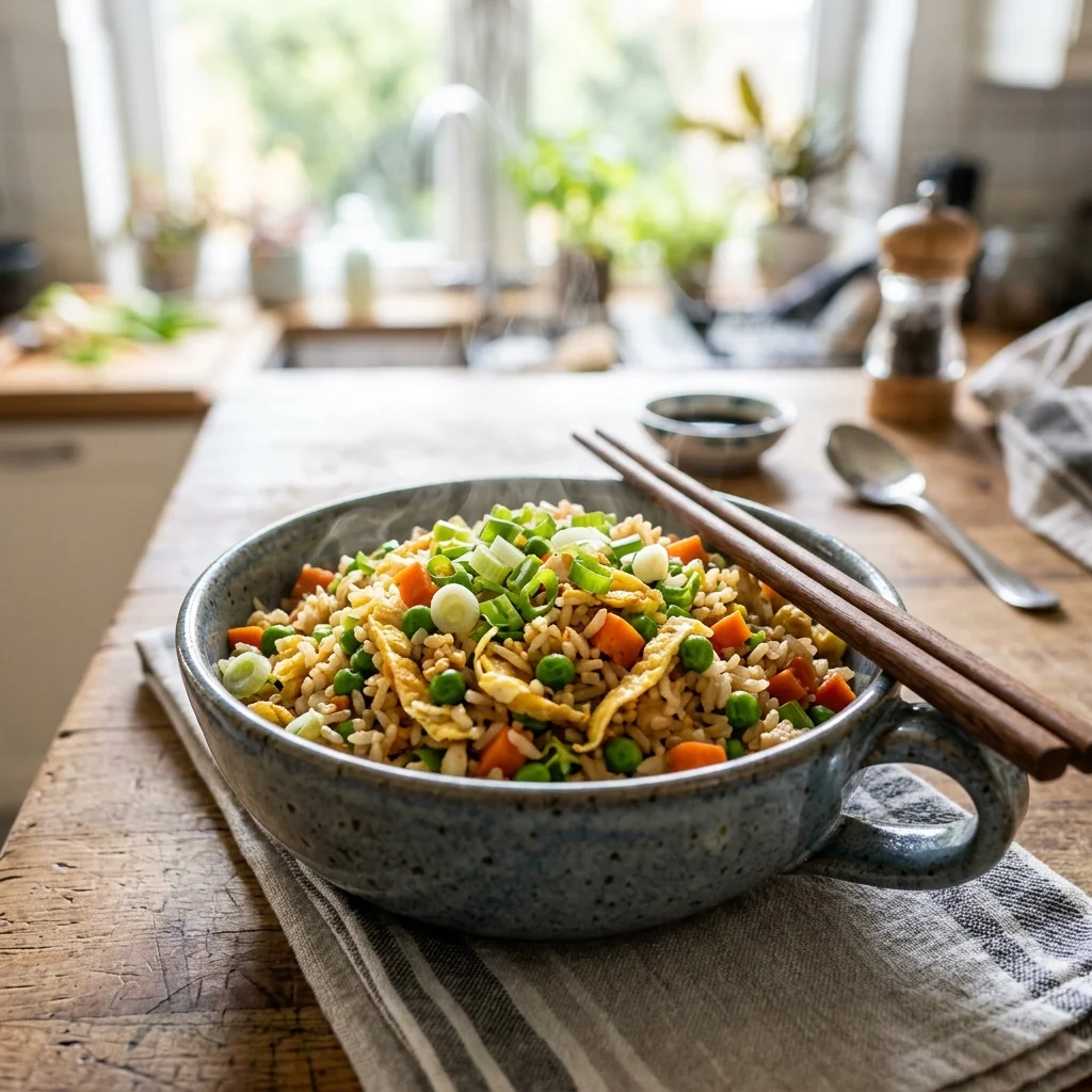 Vegetable Fried Rice - nutrition facts and calorie information