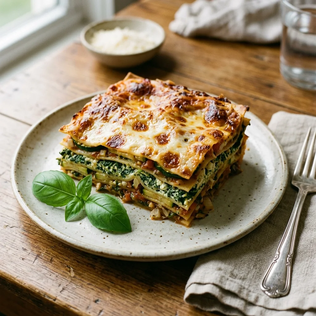 Vegetable Lasagna - nutrition facts and calorie information