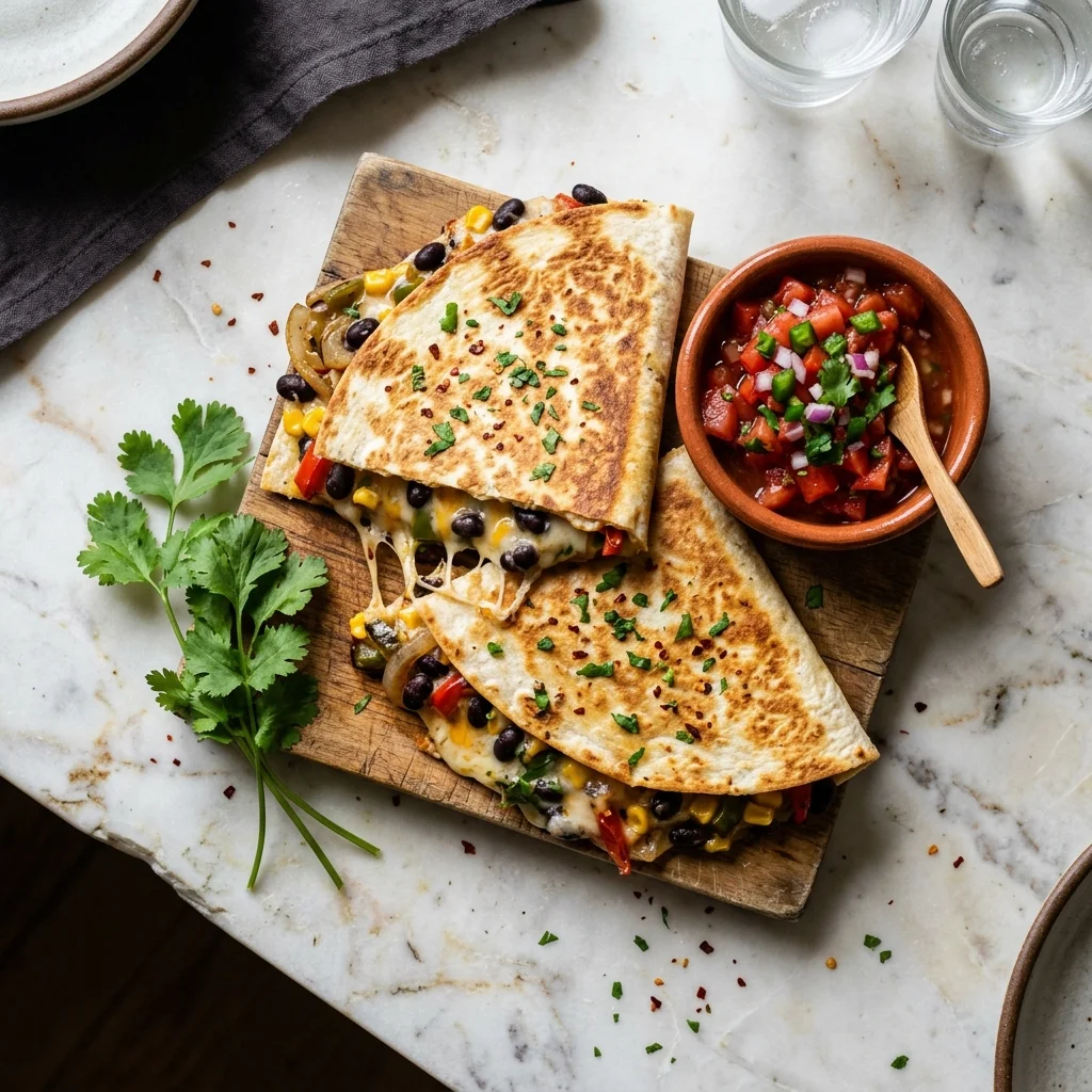Vegetable Quesadilla - nutrition facts and calorie information