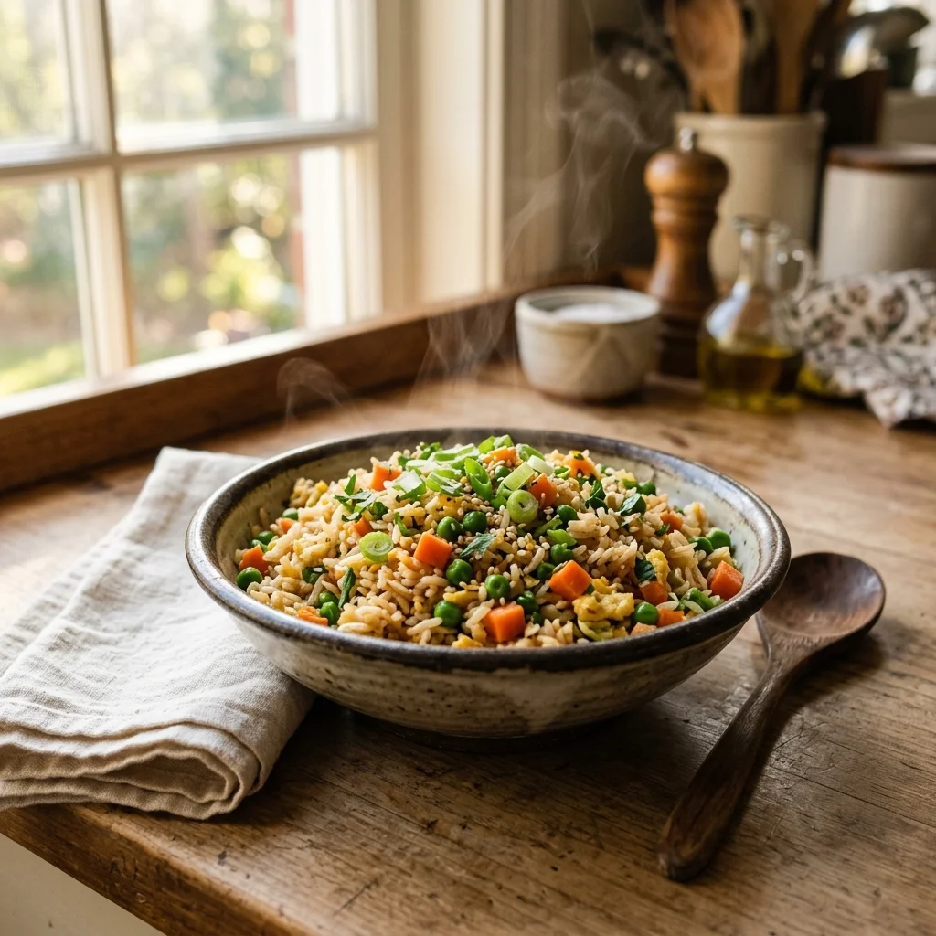 Vegetable Rice - nutrition facts and calorie information