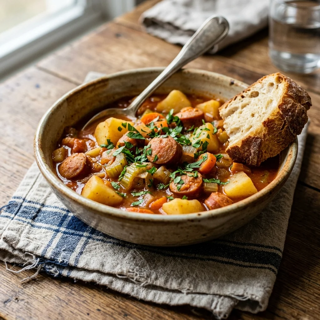 Vienna Sausages Stew - nutrition facts and calorie information