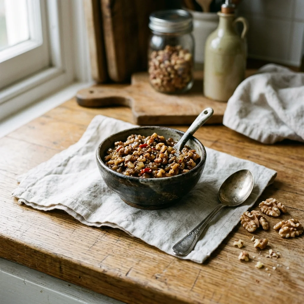 Walnut Chutney - nutrition facts and calorie information