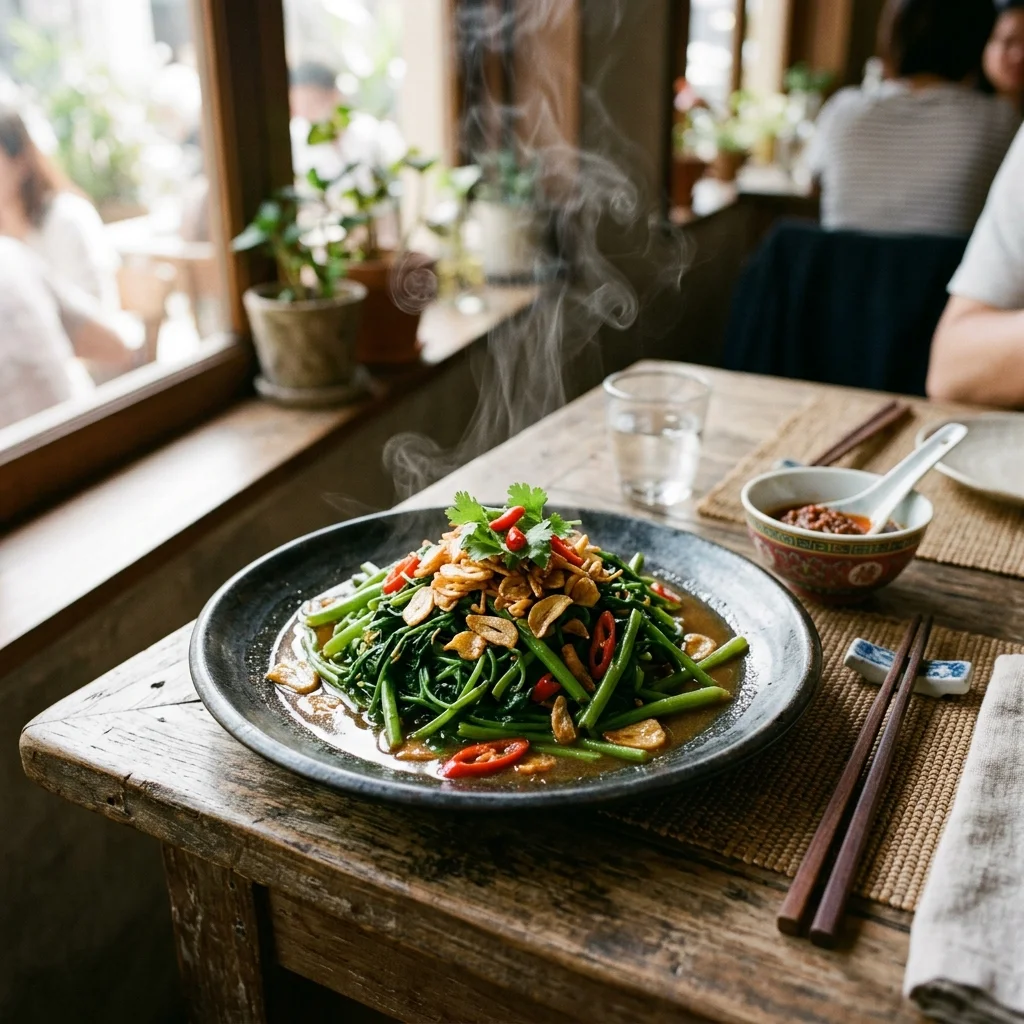 Water Spinach - nutrition facts and calorie information