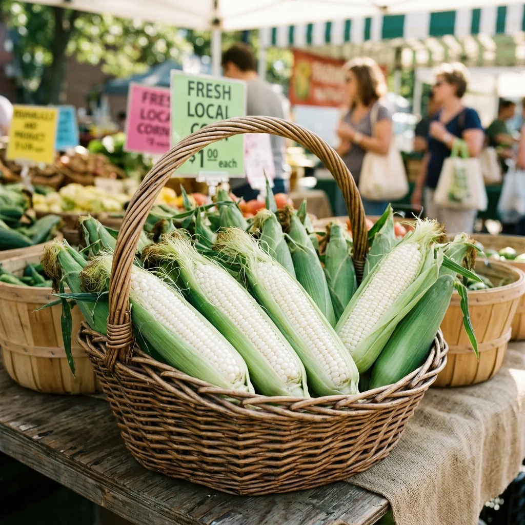 White Corn - nutrition facts and calorie information
