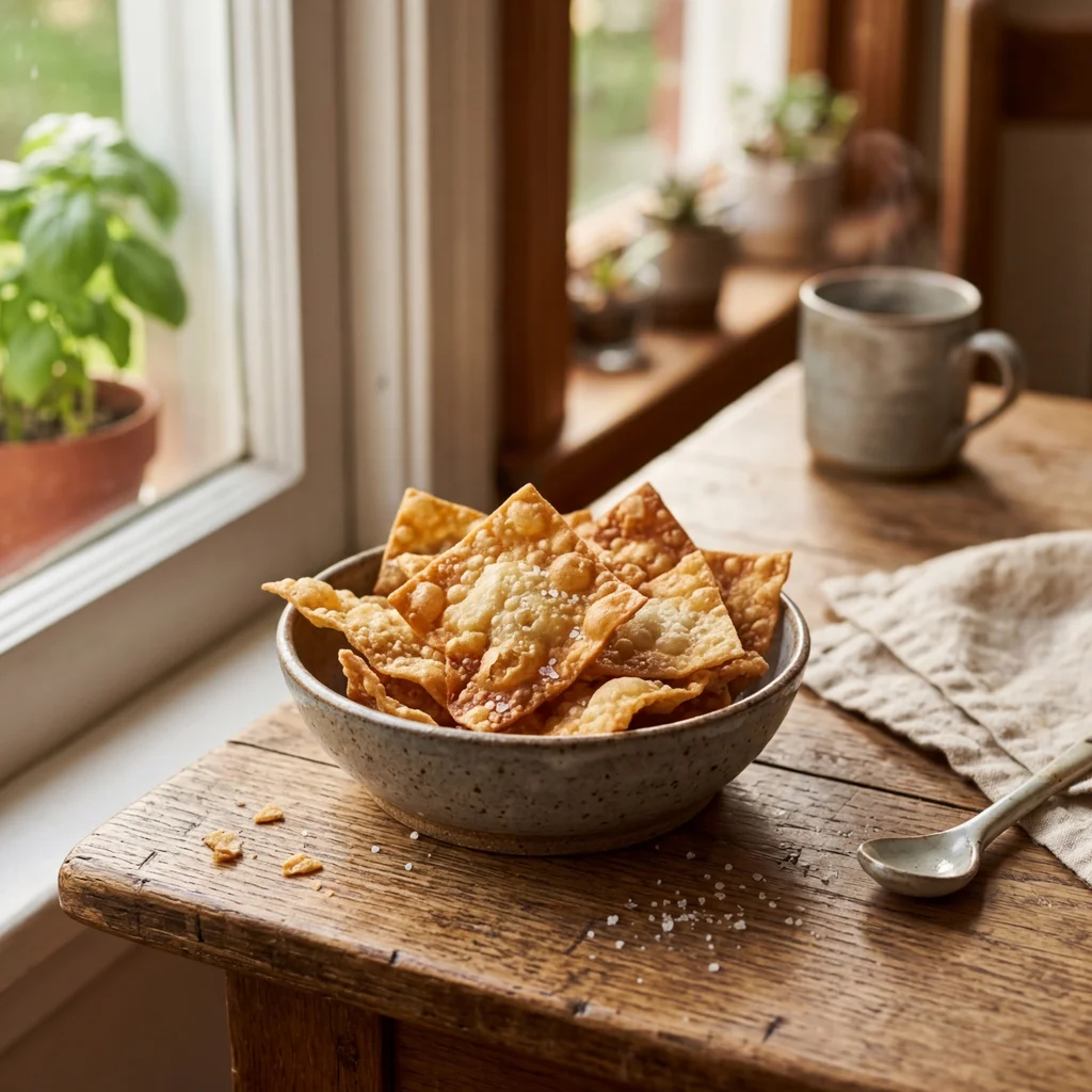 Wonton Crackers - nutrition facts and calorie information