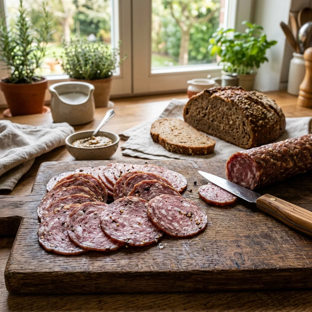 Yachtwurst - nutrition facts and calorie information