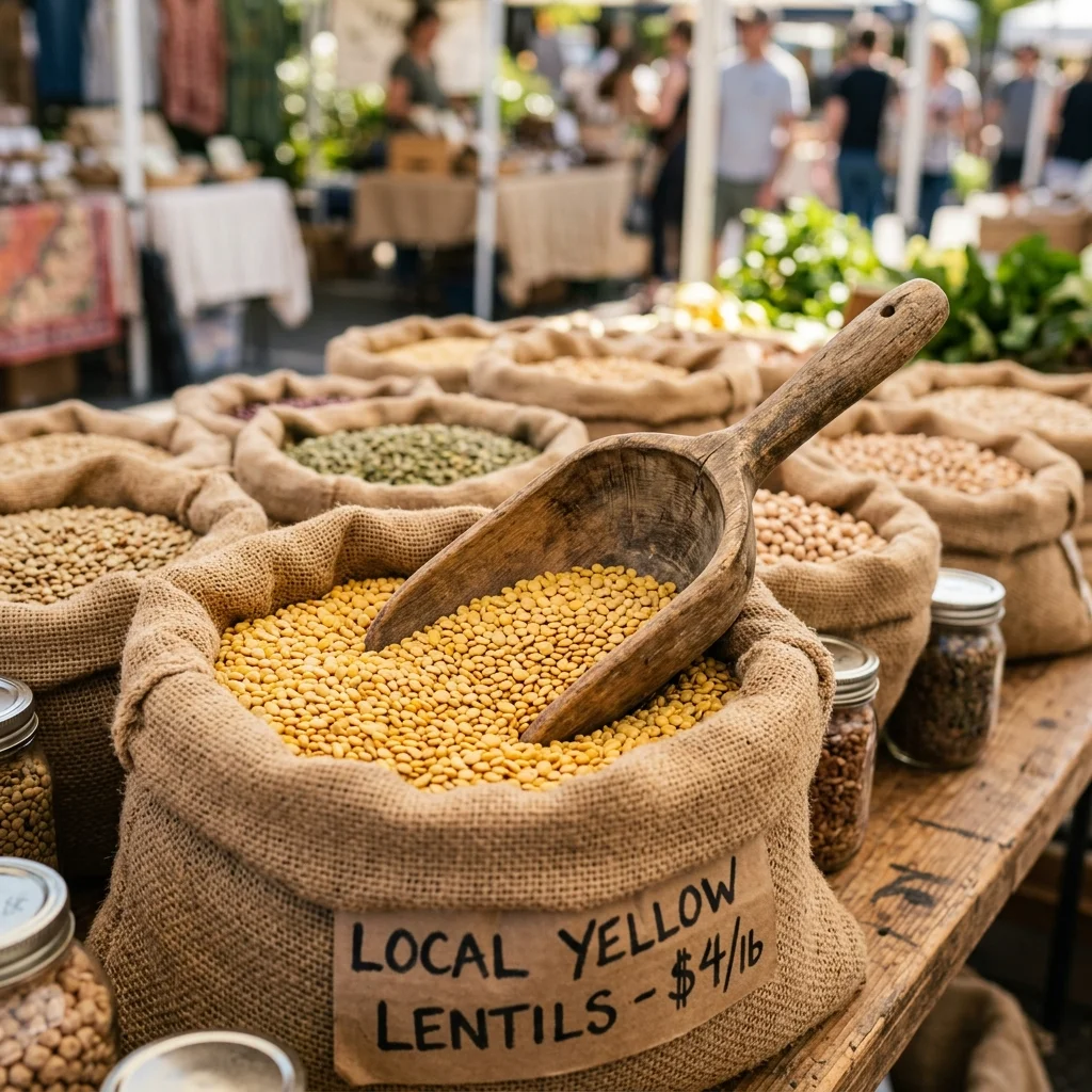 Yellow Lentil - nutrition facts and calorie information