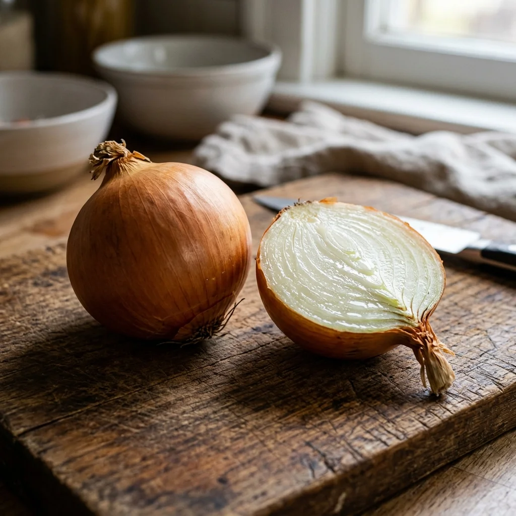 Yellow Onion - nutrition facts and calorie information