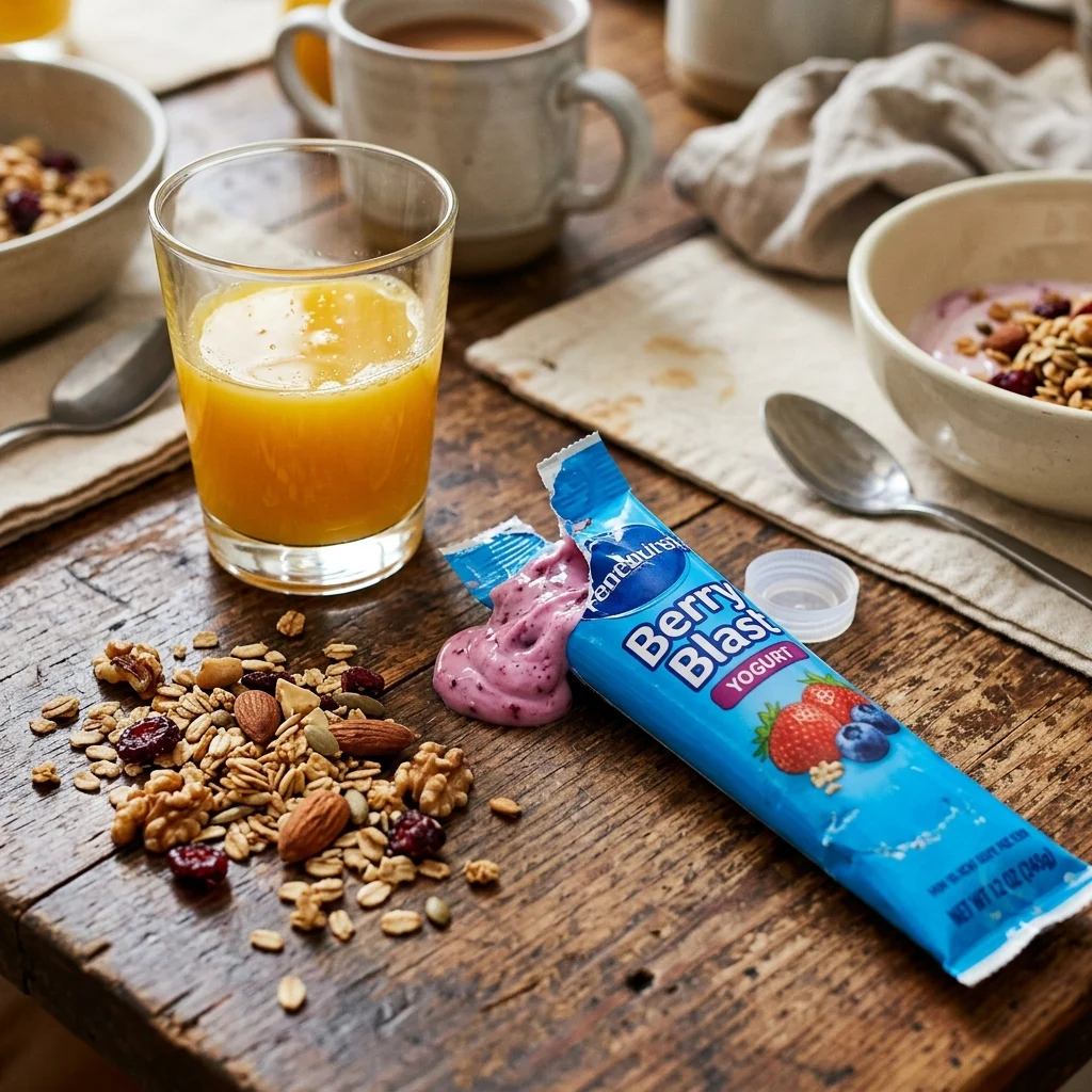 Yogurt Tubes - nutrition facts and calorie information